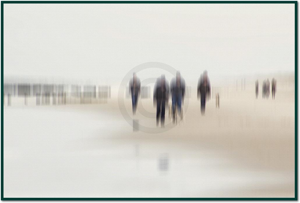 Walking People II for Andrea von Gerhard Rossmeissl