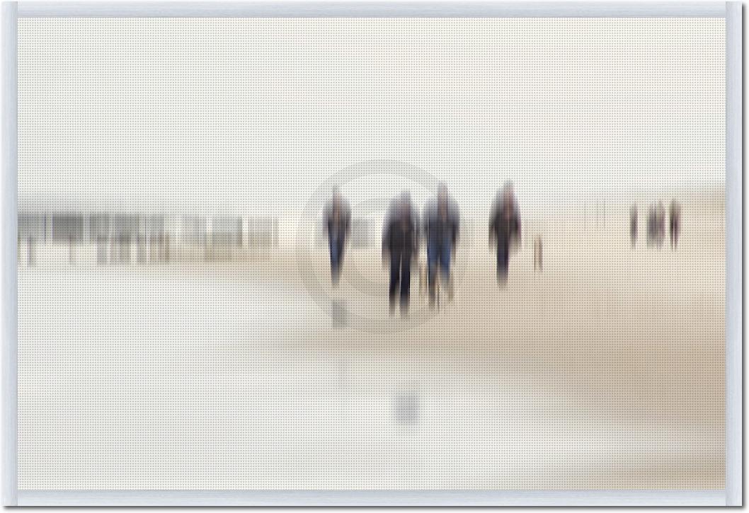 Walking People II for Andrea von Gerhard Rossmeissl