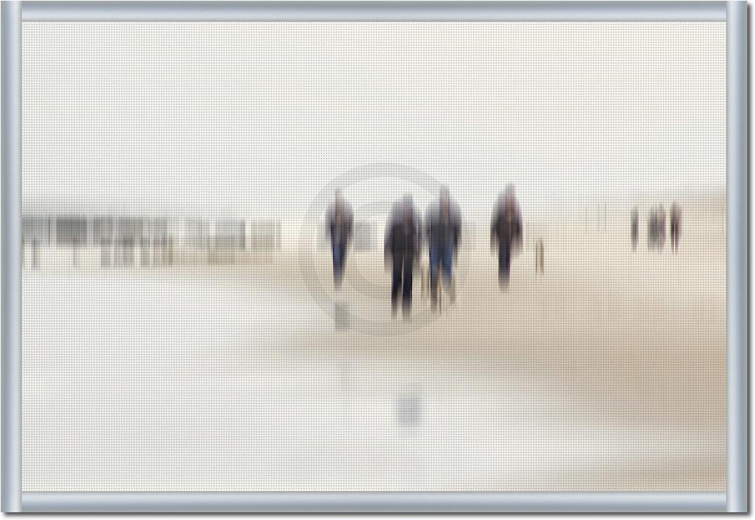 Walking People II for Andrea von Gerhard Rossmeissl