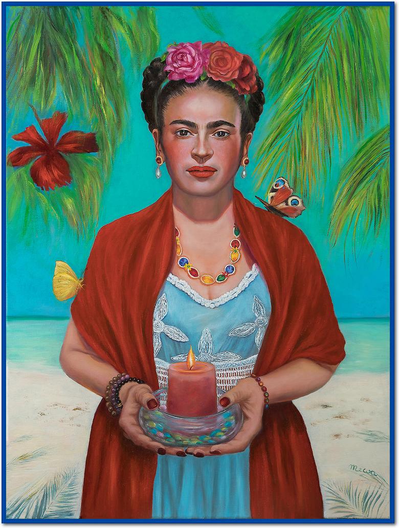 Frida con Luce von Mirka Machel