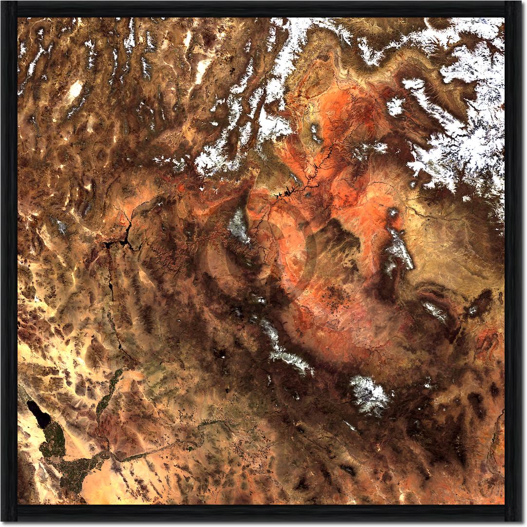 North America von Landsat-7