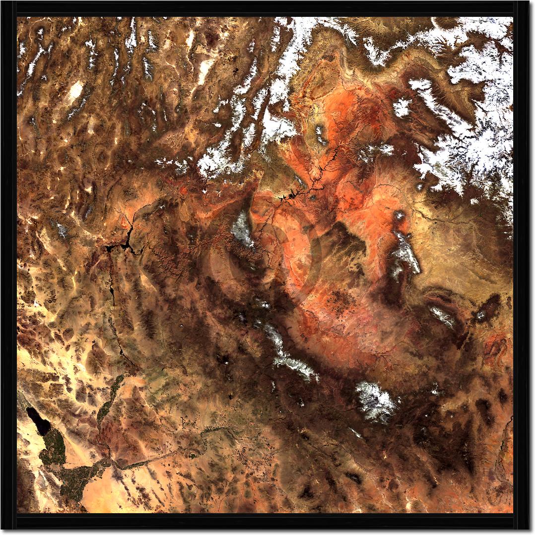 North America von Landsat-7