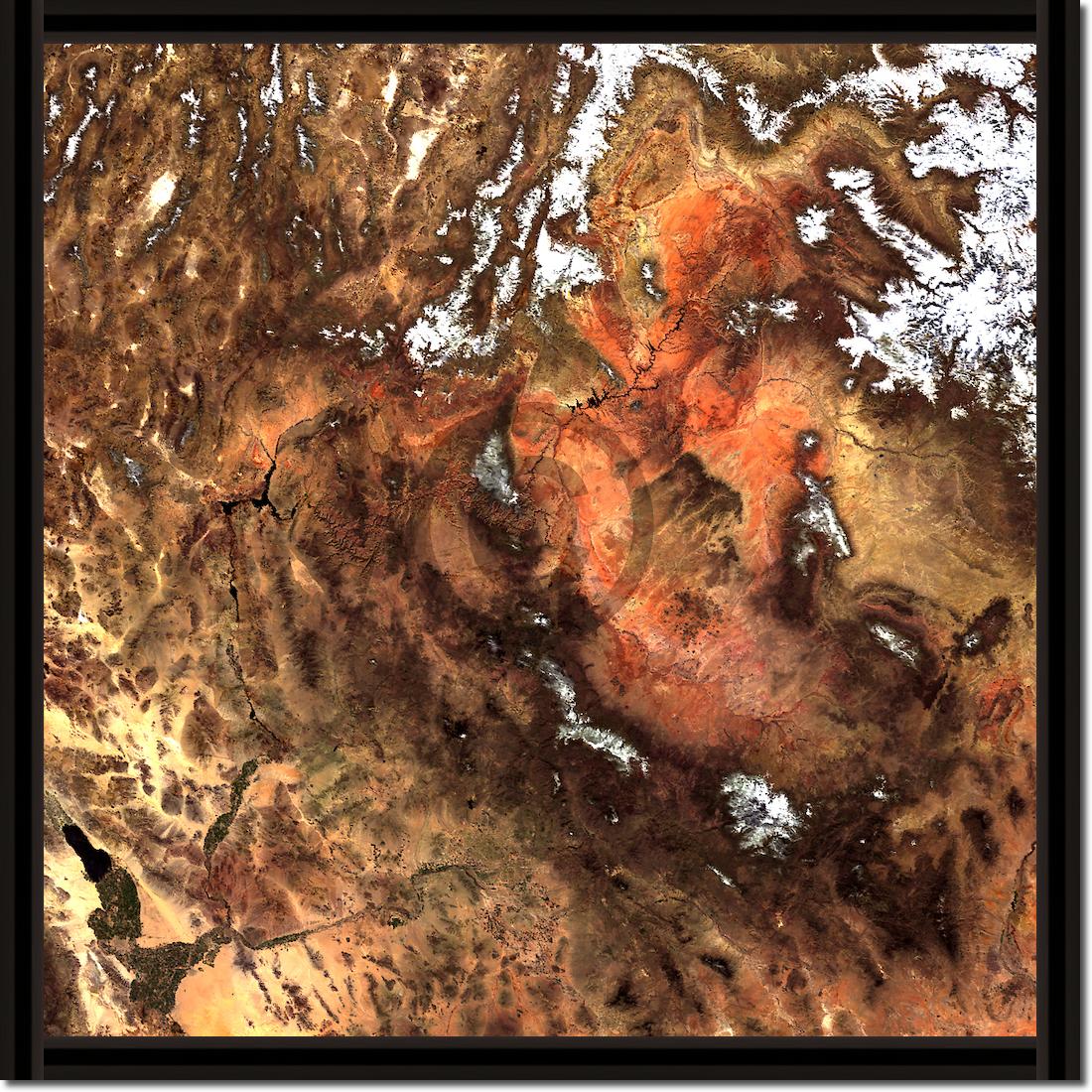 North America von Landsat-7