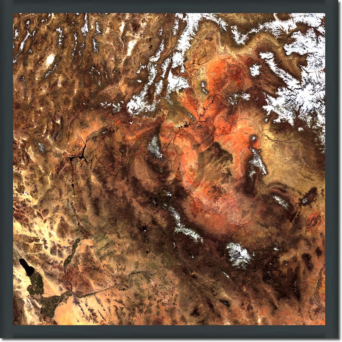 North America von Landsat-7