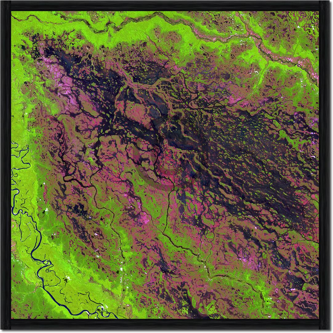 Demini River von Landsat-7