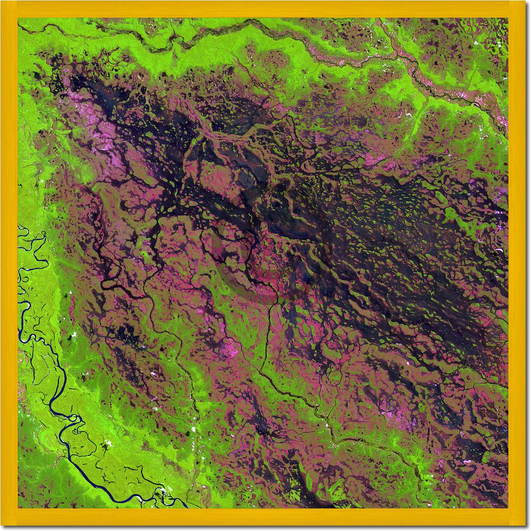 Demini River von Landsat-7