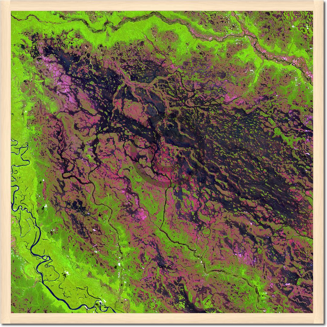 Demini River von Landsat-7