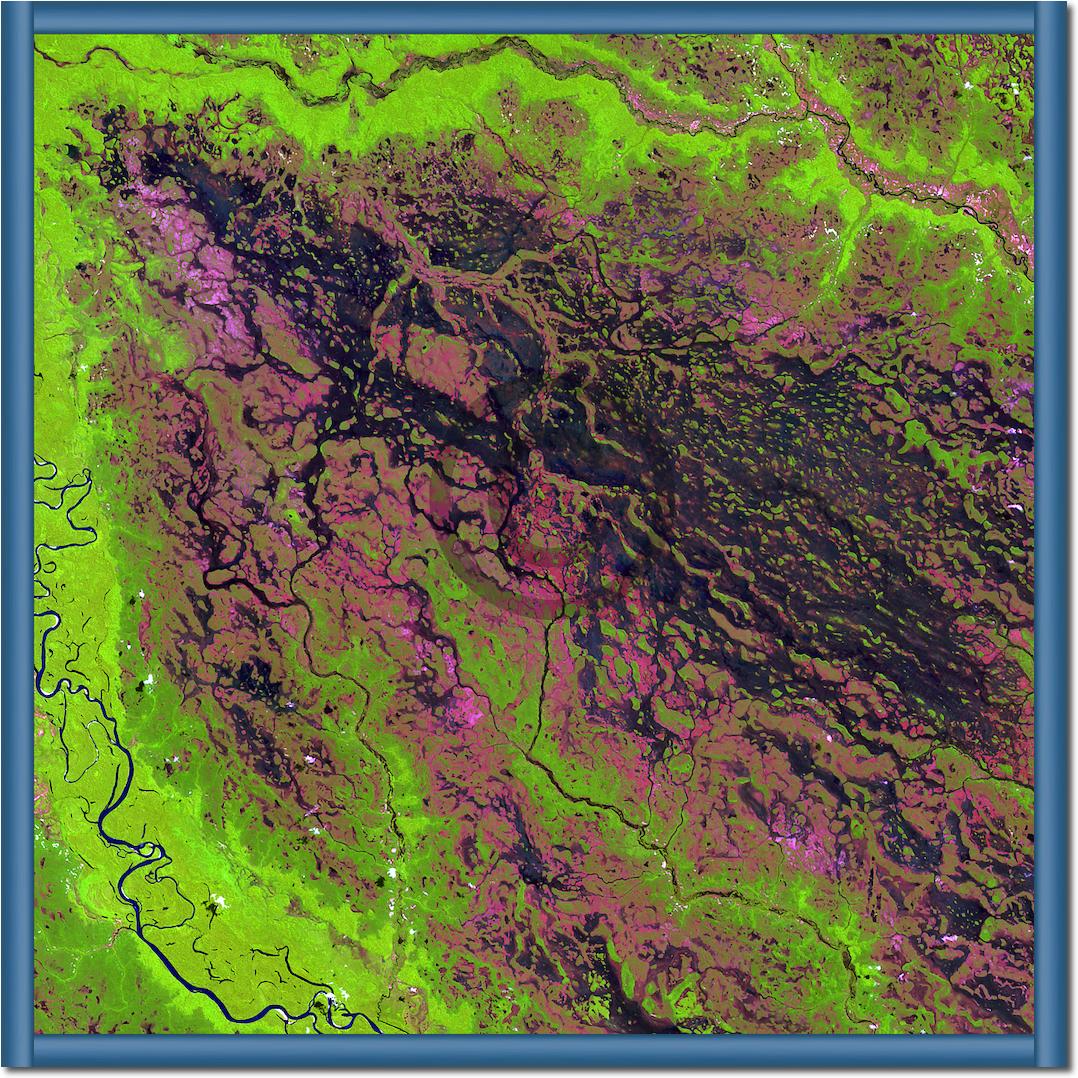 Demini River von Landsat-7