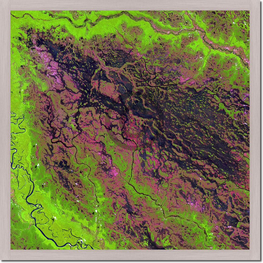 Demini River von Landsat-7