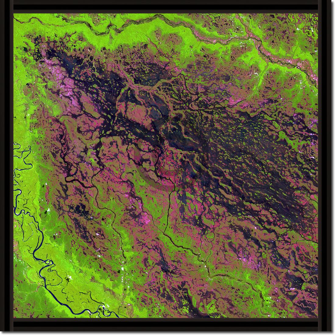 Demini River von Landsat-7