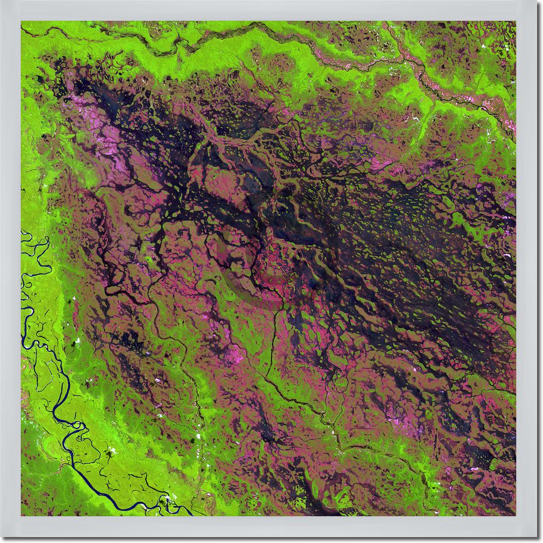 Demini River von Landsat-7