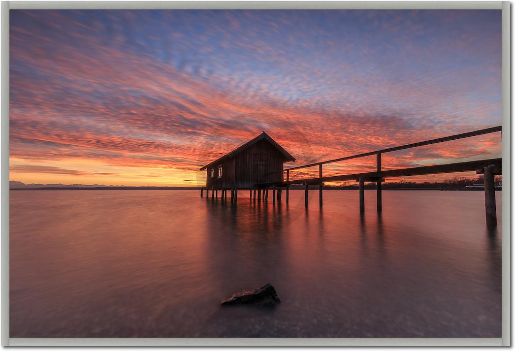 Sonnenuntergang am Ammersee von Markus Scholz