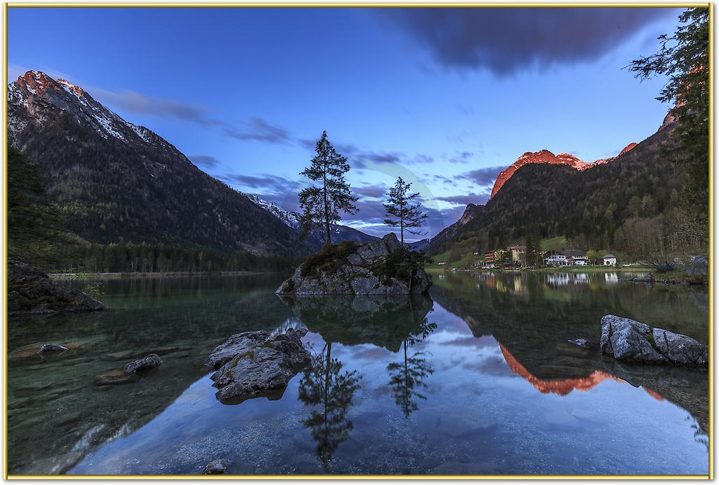 Morgens am Hintersee von Markus Scholz