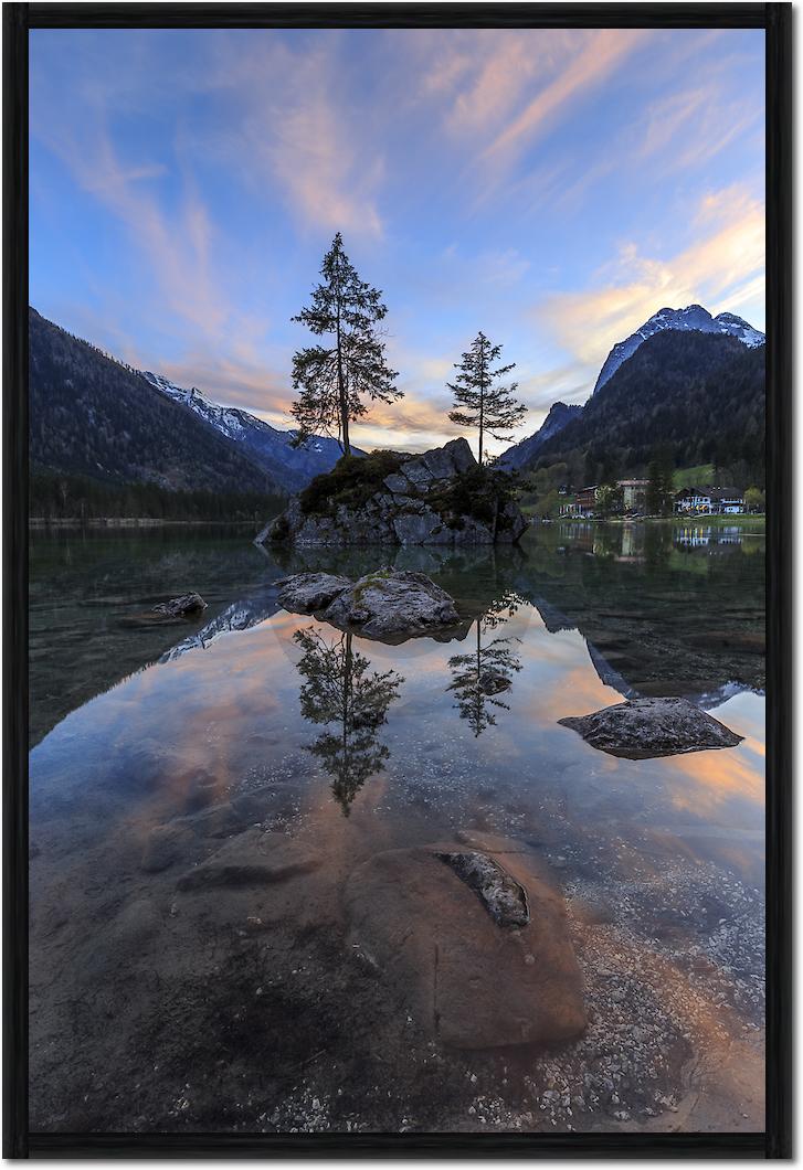 Abend am Hintersee von Markus Scholz