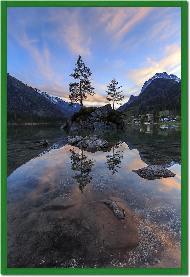 Abend am Hintersee von Markus Scholz