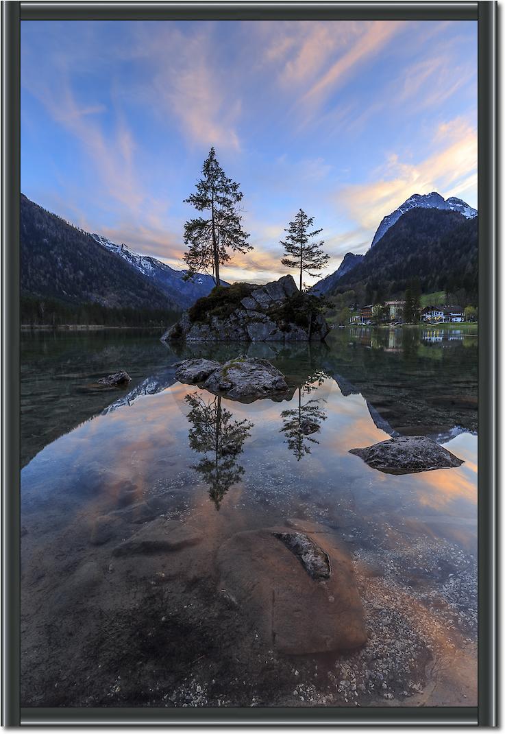 Abend am Hintersee von Markus Scholz