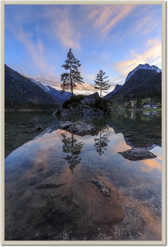 Abend am Hintersee von Markus Scholz