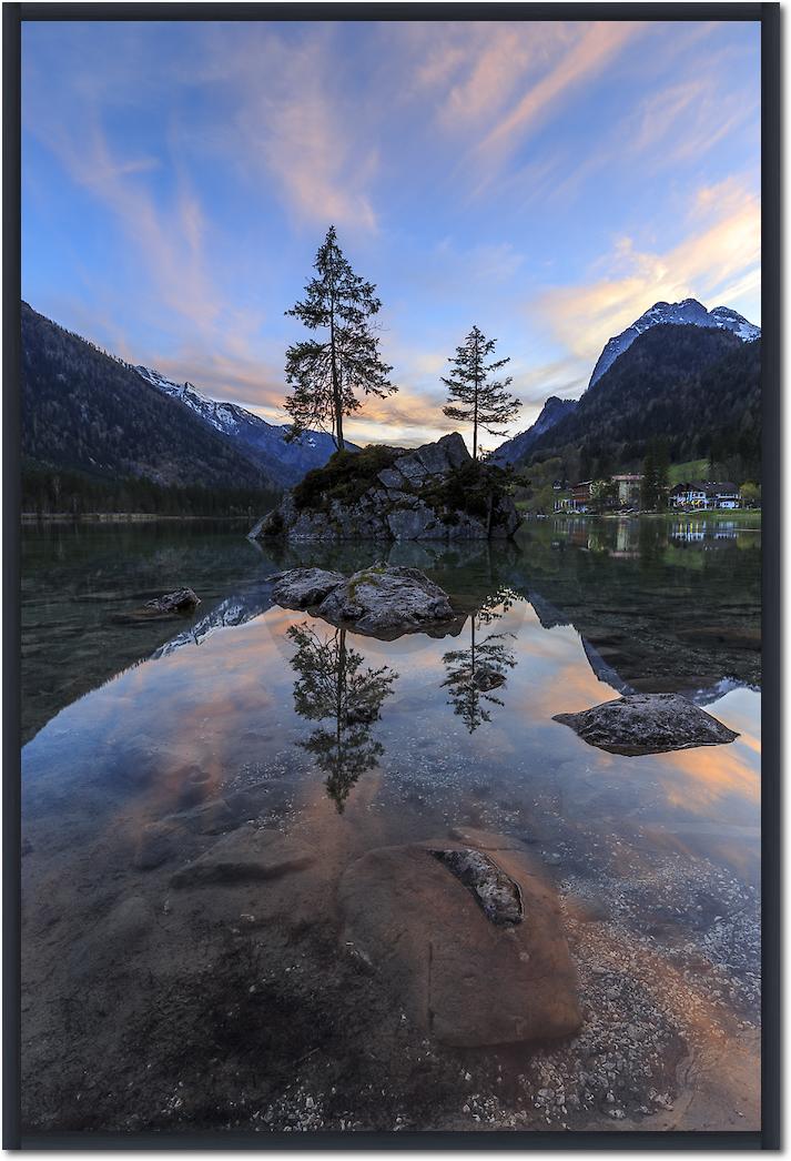 Abend am Hintersee von Markus Scholz