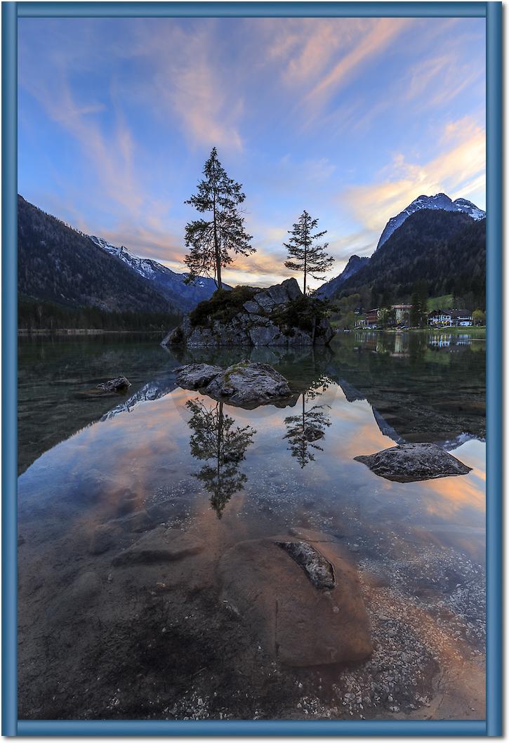 Abend am Hintersee von Markus Scholz