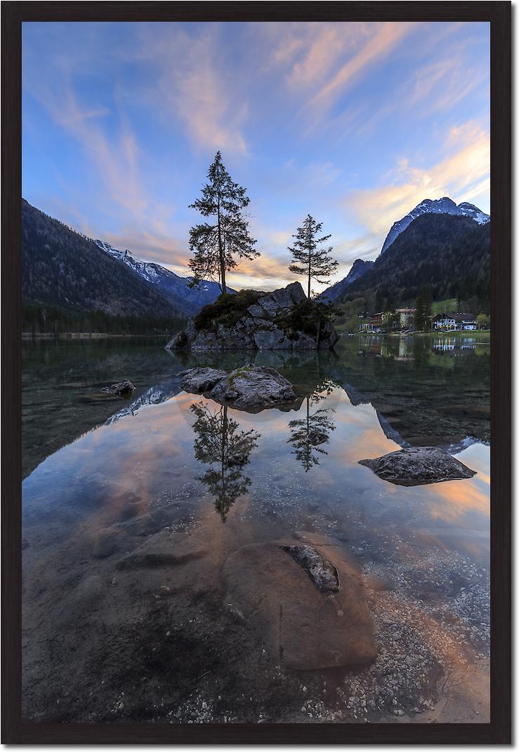 Abend am Hintersee von Markus Scholz