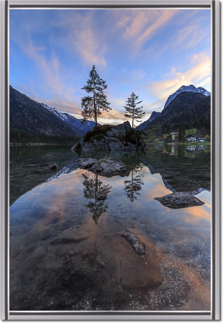 Abend am Hintersee von Markus Scholz