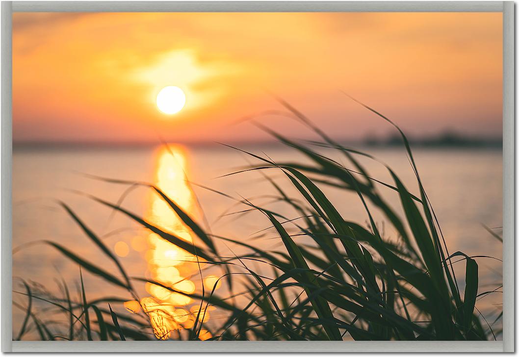 Steinhuder Meer im Sonnenuntergang von Holger Karl