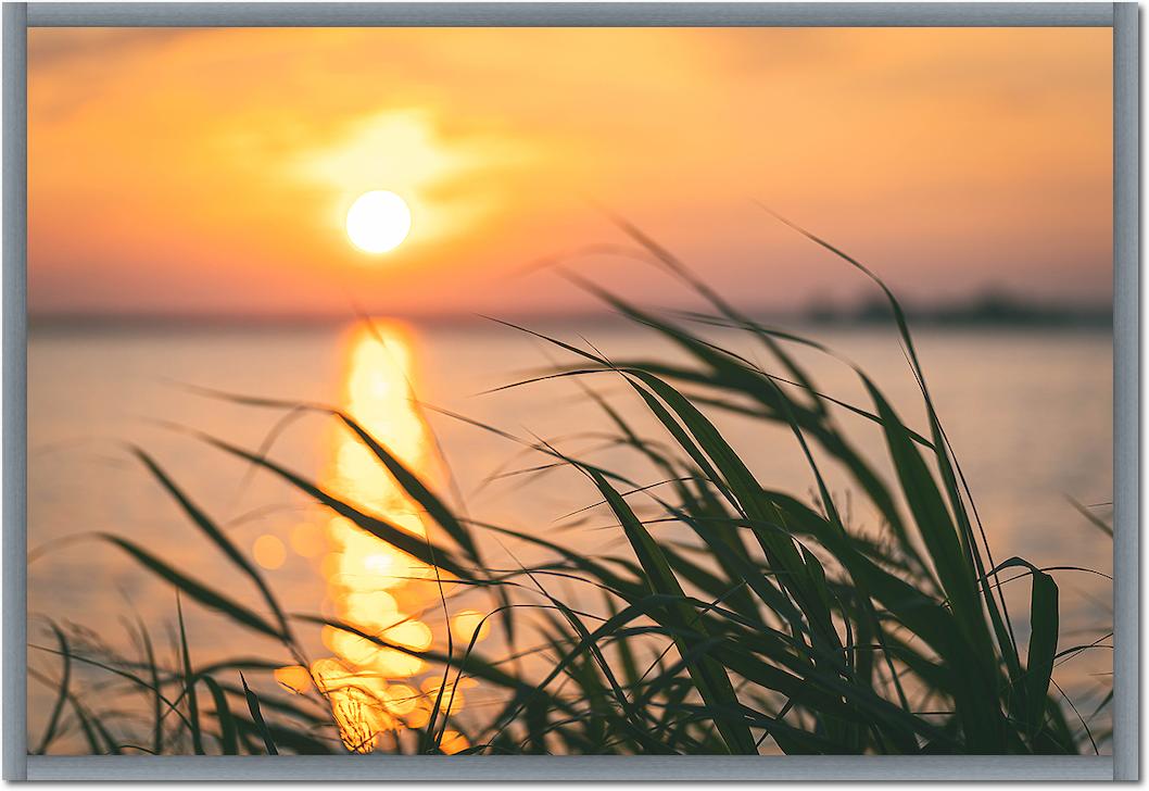 Steinhuder Meer im Sonnenuntergang von Holger Karl