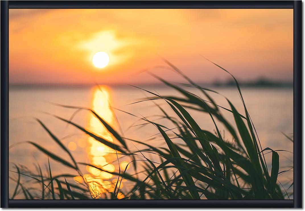 Steinhuder Meer im Sonnenuntergang von Holger Karl