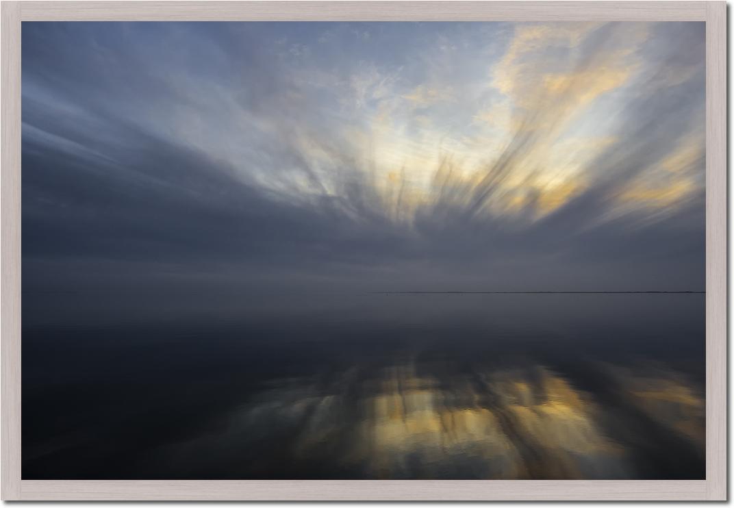 Horizont un Licht V von Gerhard Rossmeissl