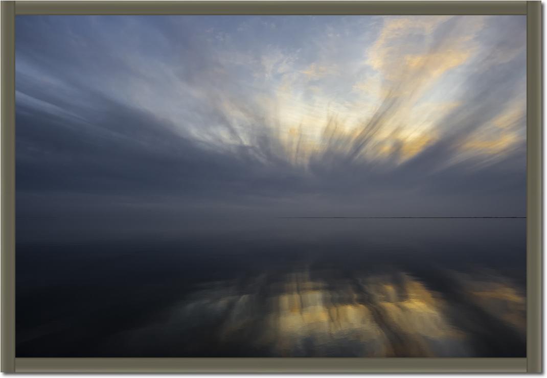 Horizont un Licht V von Gerhard Rossmeissl