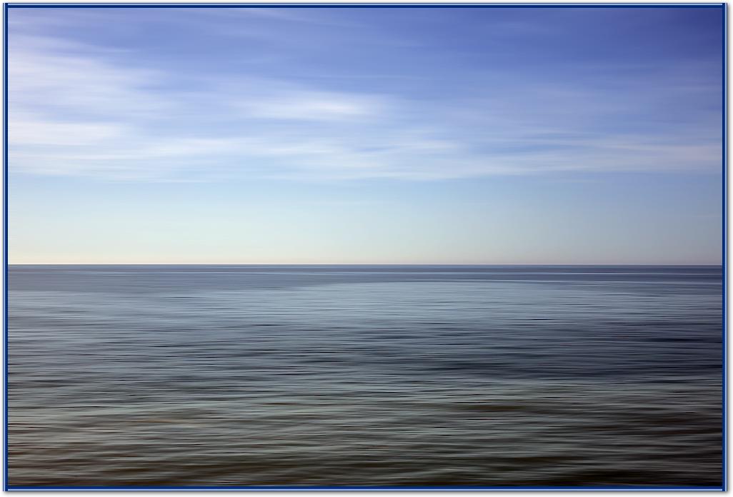Horizont und Licht VII von Gerhard Rossmeissl