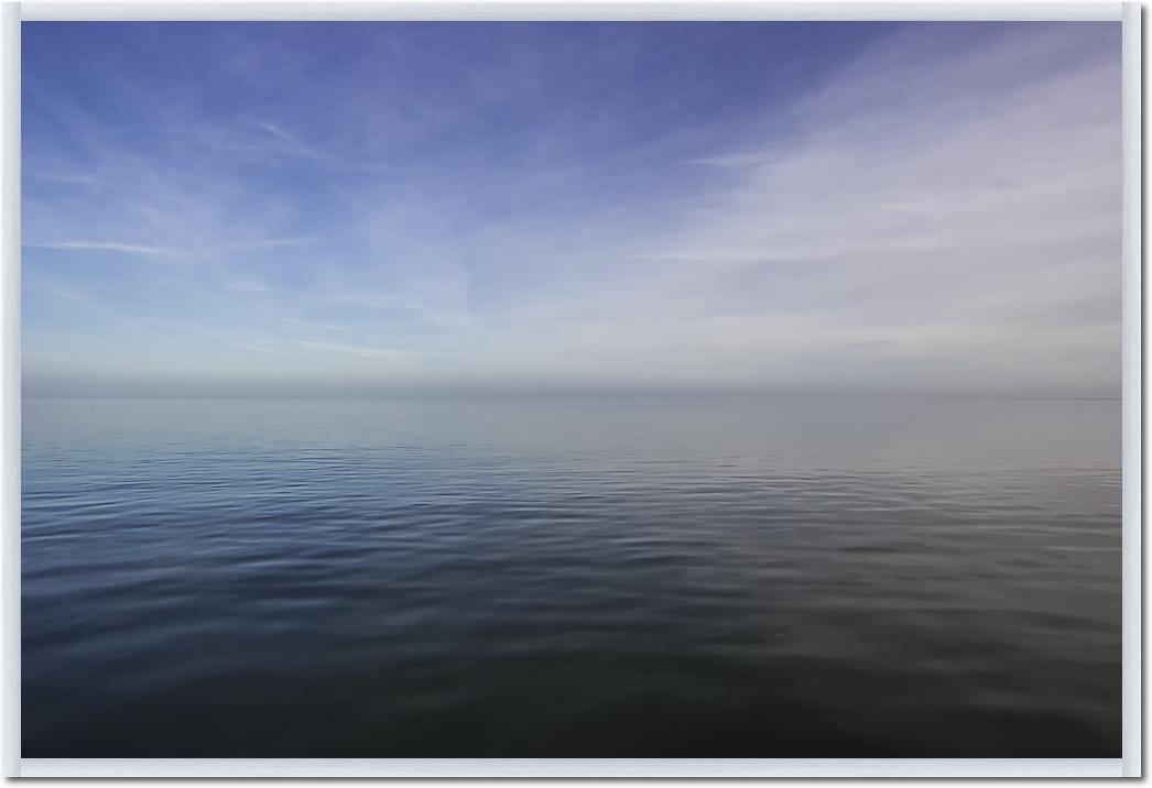 Horizont und Licht VIII von Gerhard Rossmeissl
