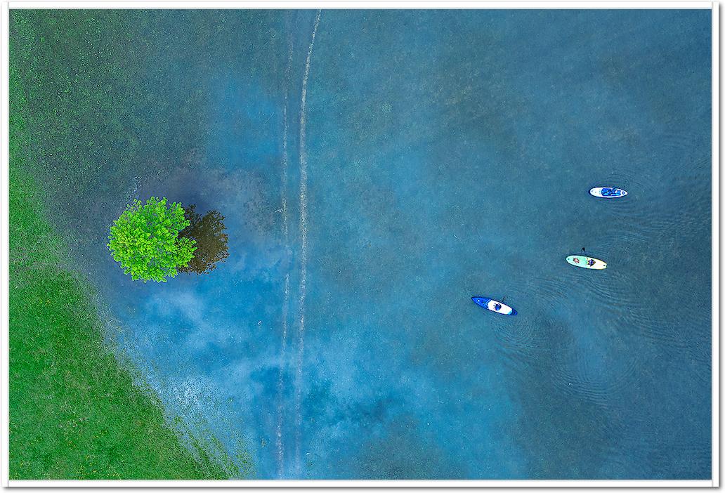 Lake Cerknica, Slovenia von Jure Kravanja