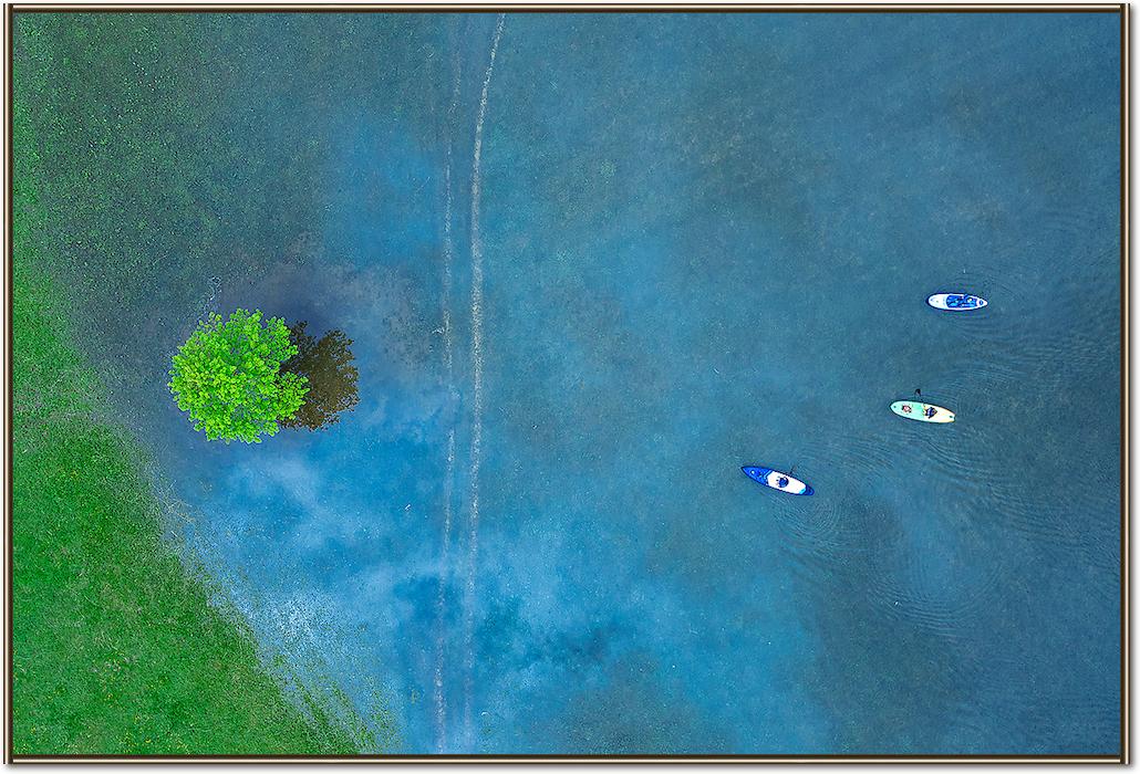 Lake Cerknica, Slovenia von Jure Kravanja