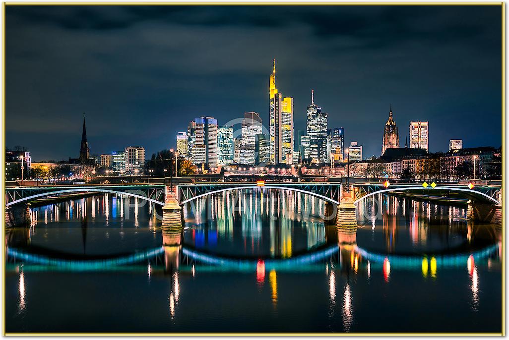 Frankfurt Skyline von Michael Abid