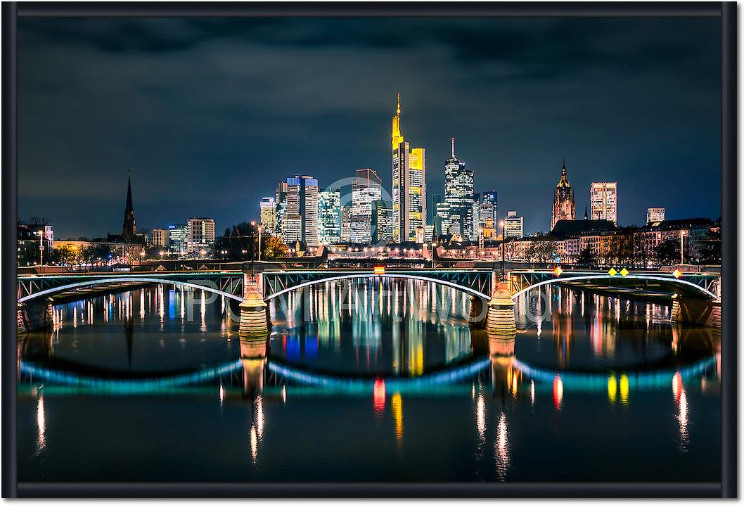 Frankfurt Skyline von Michael Abid