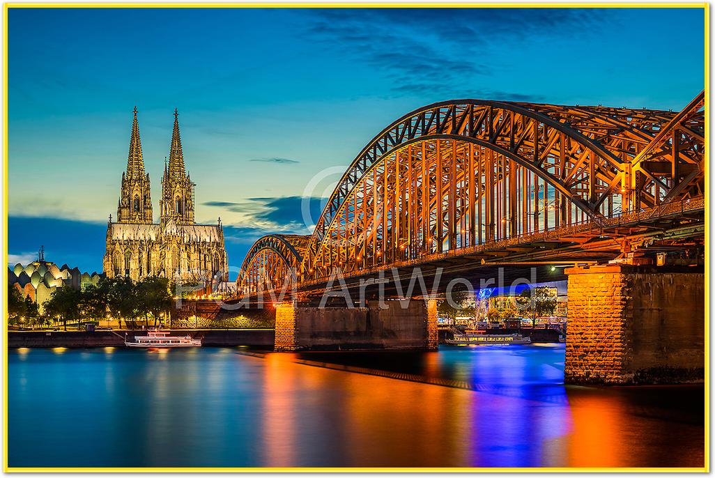 Köln Dom Sunset von Michael Abid