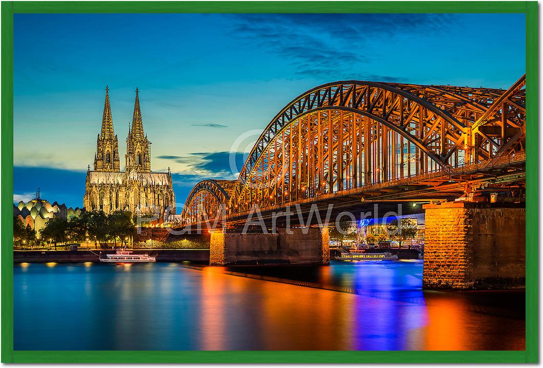 Köln Dom Sunset von Michael Abid