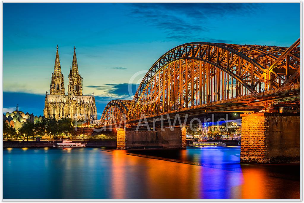 Köln Dom Sunset von Michael Abid