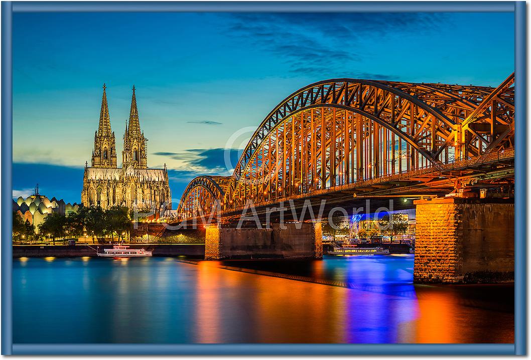 Köln Dom Sunset von Michael Abid