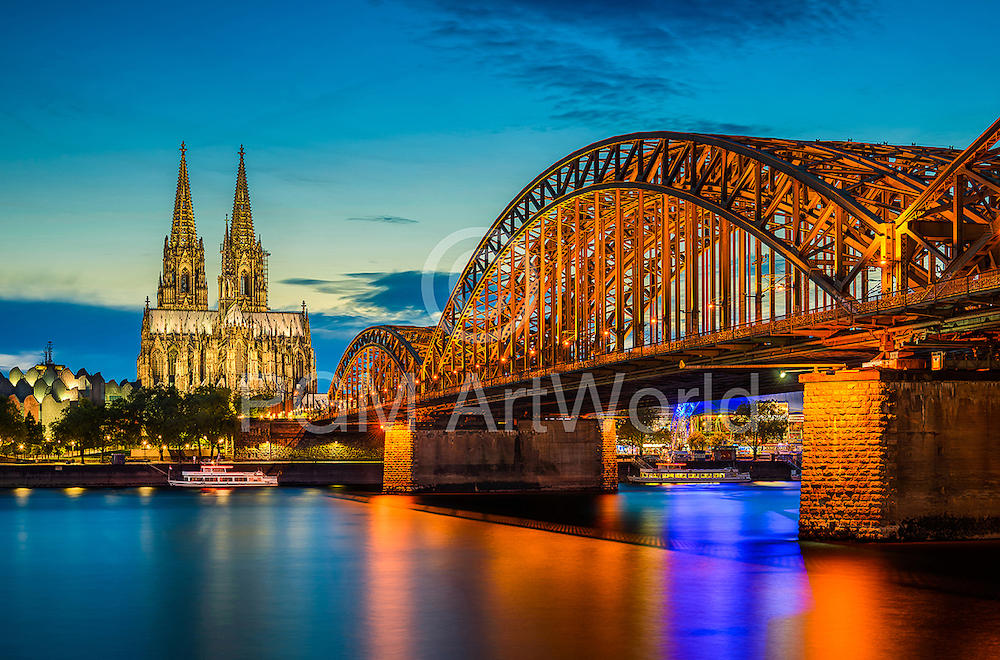 Köln Dom Sunset von Michael Abid