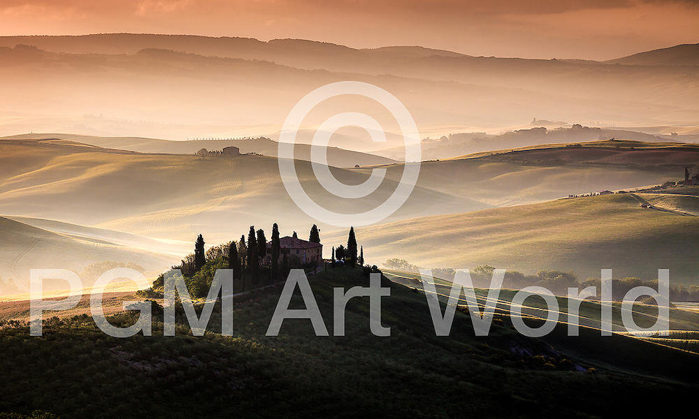 A Tuscan Country Landscape von Sus Bogaerts