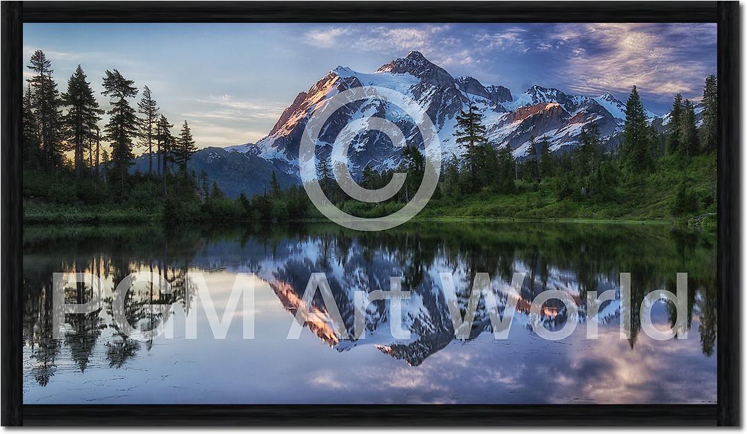 Sunrise on Mount Shuksan von James K. Papp