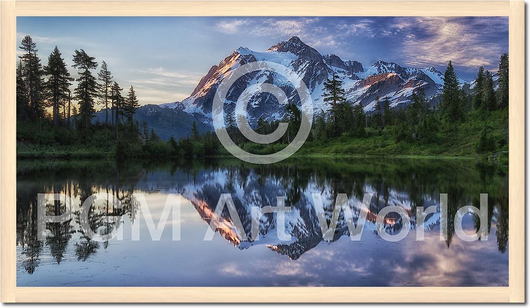 Sunrise on Mount Shuksan von James K. Papp