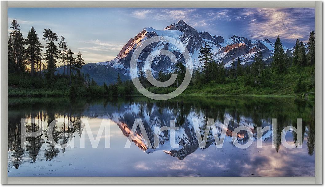 Sunrise on Mount Shuksan von James K. Papp