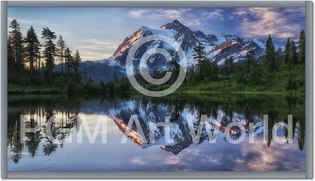 Sunrise on Mount Shuksan von James K. Papp