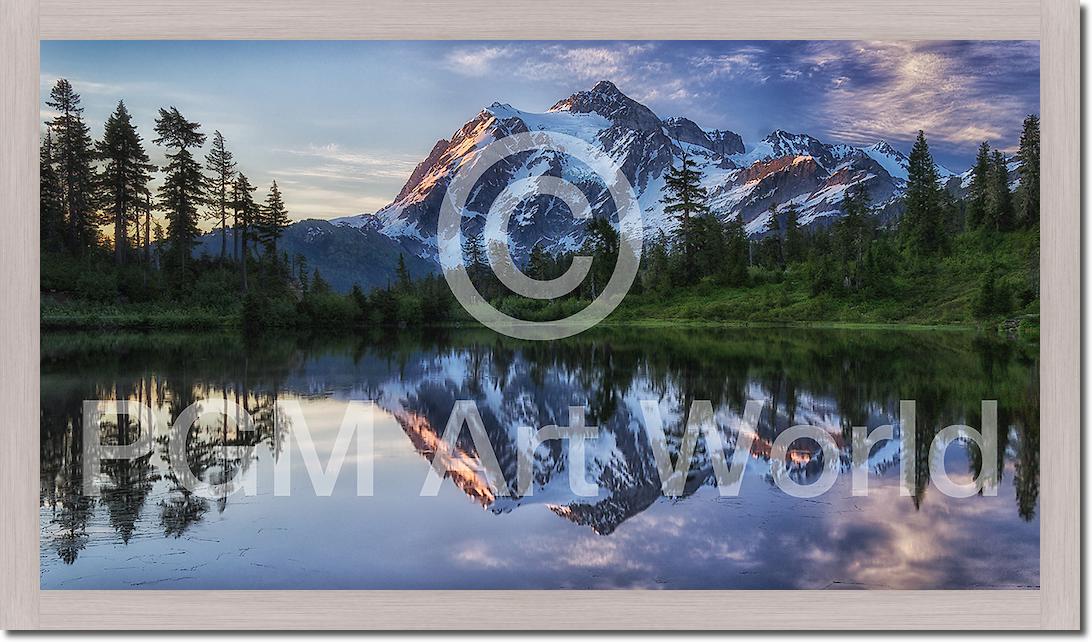 Sunrise on Mount Shuksan von James K. Papp