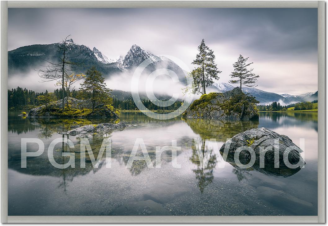 Rainy morning at Hintersee (Bavaria) von Dirk Wiemer