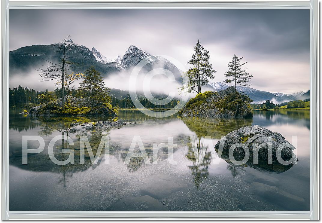 Rainy morning at Hintersee (Bavaria) von Dirk Wiemer